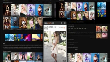 HTML Photo Gallery Template