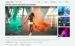 Video Player Page - Color Version 7