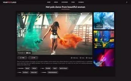 Video Player Page - Color Version 5