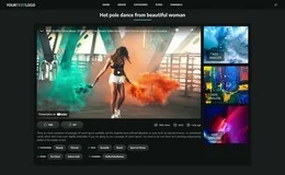 Video Player Page - Color Version 7