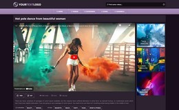 Video Player Page - Color Version 10