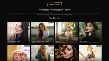 SXWP1 - WordPress Photo Gallery Theme